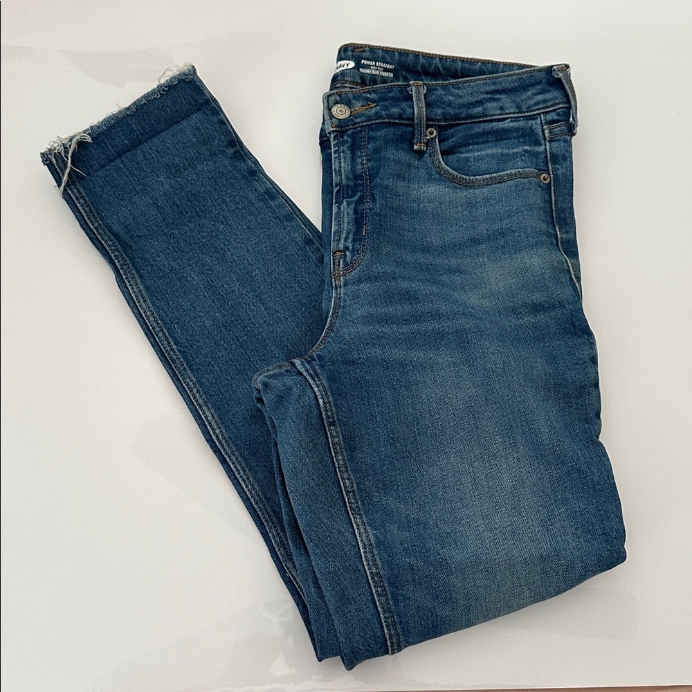 Old Navy power straight jean
